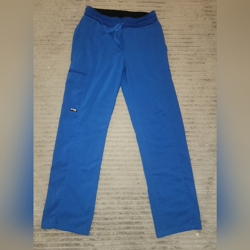 EUC Grey's Anatomy Blue Spandex-Stretch Women's Scrub Pants